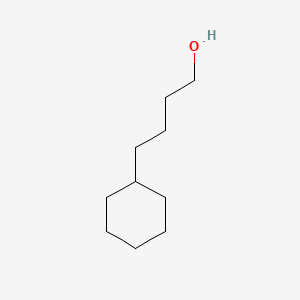 molecular formula C10H20O B1346702 4-cyclohexylbutan-1-ol CAS No. 4441-57-0
