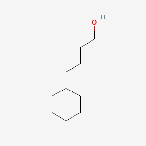 molecular formula C10H20O B1346702 4-Cyclohexyl-1-butanol CAS No. 4441-57-0