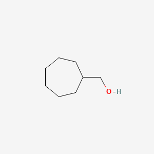 molecular formula C8H16O B1346704 Cycloheptylmethanol CAS No. 4448-75-3