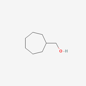 molecular formula C8H16O B1346704 Cycloheptanemethanol CAS No. 4448-75-3