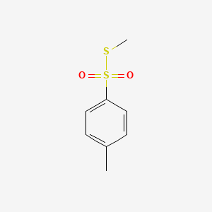 molecular formula C8H10O2S2 B1346707 S-Methyl p-toluenethiosulfonate CAS No. 4973-66-4
