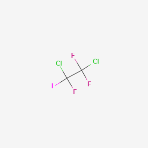 molecular formula C2Cl2F3I B1346711 1,2-Dichloro-1,1,2-trifluoro-2-iodoethane CAS No. 354-61-0