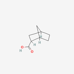 molecular formula C8H12O2 B1346715 Bicyclo[2.2.1]heptane-2-carboxylic acid CAS No. 824-62-4