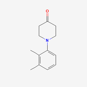 molecular formula C13H17NO B1346769 1-(2,3-二甲基苯基)哌啶-4-酮 CAS No. 938458-78-7
