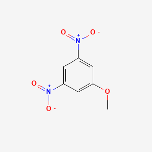 molecular formula C7H6N2O5 B1346779 3,5-Dinitroanisole CAS No. 5327-44-6