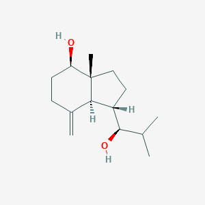 molecular formula C15H26O2 B134678 4(15)-Oppositene-1,7-diol CAS No. 640289-58-3