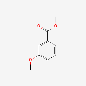 molecular formula C9H10O3 B1346780 3-甲氧基苯甲酸甲酯 CAS No. 5368-81-0