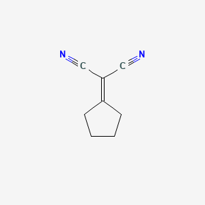 molecular formula C8H8N2 B1346786 Cyclopentylidenemalononitrile CAS No. 5660-83-3