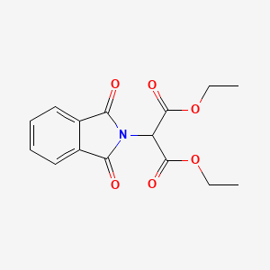 molecular formula C15H15NO6 B1346787 Diethyl phthalimidomalonate CAS No. 5680-61-5