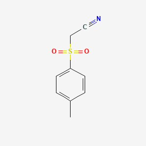 molecular formula C9H9NO2S B1346788 对甲苯磺酰乙腈 CAS No. 5697-44-9