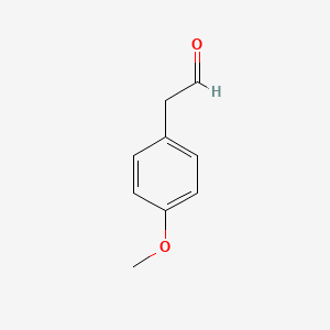 molecular formula C9H10O2 B1346790 4-Methoxyphenylacetaldehyde CAS No. 5703-26-4