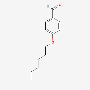 molecular formula C13H18O2 B1346792 4-(己氧基)苯甲醛 CAS No. 5736-94-7