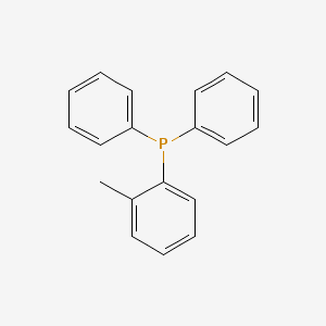 molecular formula C19H17P B1346794 Diphenyl(o-tolyl)phosphine CAS No. 5931-53-3