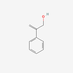 molecular formula C9H10O B1346796 beta-Methylenephenethyl alcohol CAS No. 6006-81-1