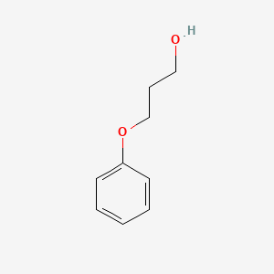 molecular formula C9H12O2 B1346799 3-Phenoxy-1-propanol CAS No. 6180-61-6