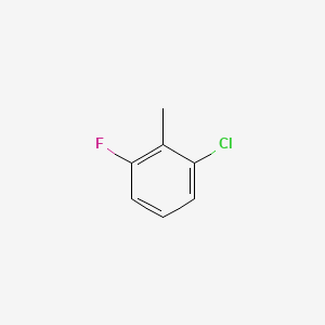 molecular formula C7H6ClF B1346809 2-氯-6-氟甲苯 CAS No. 443-83-4