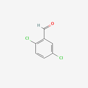 molecular formula C7H4Cl2O B1346813 2,5-Dichlorobenzaldehyde CAS No. 6361-23-5