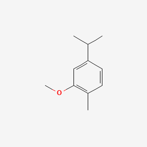 molecular formula C11H16O B1346814 Carvacryl methyl ether CAS No. 6379-73-3