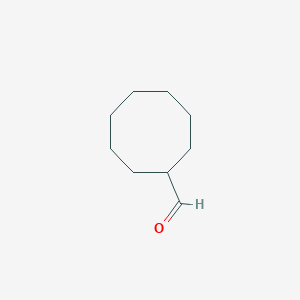 molecular formula C9H16O B1346818 Cyclooctanecarbaldehyde CAS No. 6688-11-5
