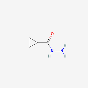 molecular formula C4H8N2O B1346824 Cyclopropanecarbohydrazide CAS No. 6952-93-8