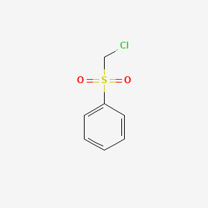 molecular formula C7H7ClO2S B1346827 苯甲酰氯甲基砜 CAS No. 7205-98-3