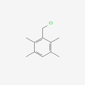 molecular formula C11H15Cl B1346833 3-(Chloromethyl)-1,2,4,5-tetramethylbenzene CAS No. 7435-83-8
