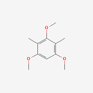 molecular formula C11H16O3 B1346852 1,3,5-Trimethoxy-2,4-dimethyl-benzene 