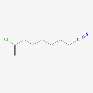 molecular formula C9H14ClN B1346856 8-氯-8-壬烯腈 CAS No. 951887-64-2