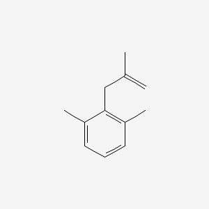molecular formula C12H16 B1346860 3-(2,6-Dimethylphenyl)-2-methyl-1-propene CAS No. 878812-96-5