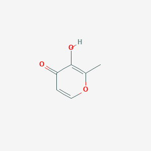 molecular formula C6H6O3 B134687 Maltol CAS No. 118-71-8