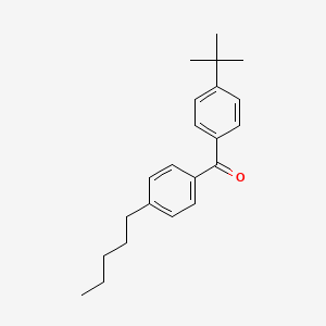 molecular formula C22H28O B1346871 4-tert-Butyl-4'-n-pentylbenzophenone CAS No. 951887-61-9