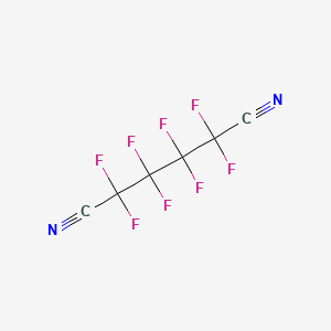 molecular formula C6F8N2 B1346879 Octafluoroadiponitrile CAS No. 376-53-4