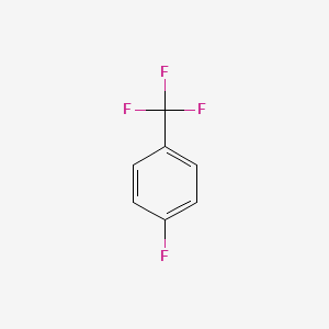 molecular formula C7H4F4 B1346882 4-Fluorobenzotrifluoride CAS No. 402-44-8
