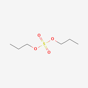 molecular formula C6H14O4S B1346888 Dipropyl sulfate CAS No. 598-05-0