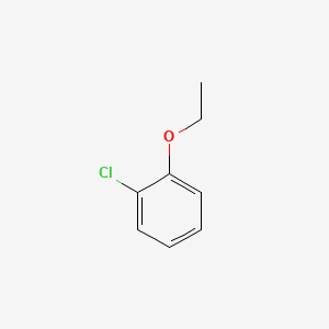 molecular formula C8H9ClO B1346889 1-Chloro-2-ethoxybenzene CAS No. 614-72-2