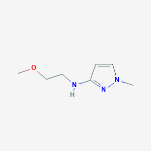 molecular formula C7H13N3O B13468891 N-(2-methoxyethyl)-1-methyl-1H-pyrazol-3-amine 