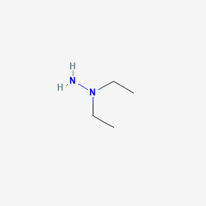 molecular formula C4H12N2 B1346890 1,1-Diethylhydrazine CAS No. 616-40-0