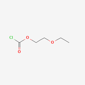 molecular formula C5H9ClO3 B1346893 2-Ethoxyethyl chloroformate CAS No. 628-64-8