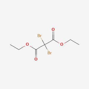 molecular formula C7H10Br2O4 B1346896 Diethyl dibromomalonate CAS No. 631-22-1