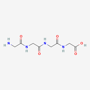 molecular formula C8H14N4O5 B1346897 Glycylglycylglycylglycine CAS No. 637-84-3
