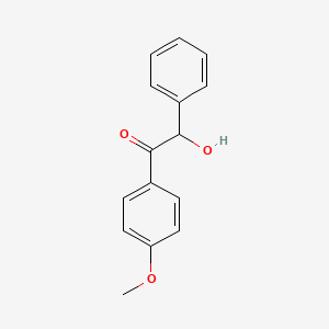 molecular formula C15H14O3 B1346898 4-Methoxybenzoin CAS No. 4254-17-5