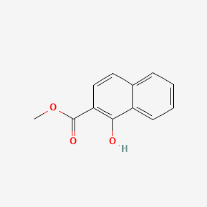 molecular formula C12H10O3 B1346899 Methyl 1-hydroxy-2-naphthoate CAS No. 948-03-8