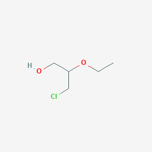 molecular formula C5H11ClO2 B13469049 3-Chloro-2-ethoxypropan-1-ol CAS No. 6798-40-9