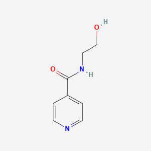 molecular formula C8H10N2O2 B1346906 N-(2-羟乙基)异烟酰胺 CAS No. 6265-74-3