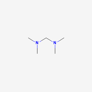 molecular formula C5H14N2 B1346908 N,N,N',N'-Tetramethylmethanediamine CAS No. 51-80-9