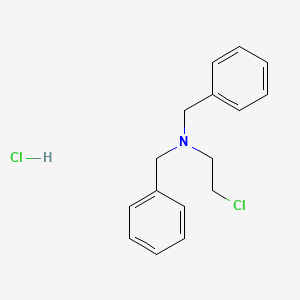 molecular formula C16H19Cl2N B1346909 Dibenamine hydrochloride CAS No. 55-43-6