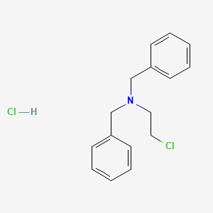 molecular formula C16H19Cl2N B1346909 N-(2-Chloroethyl)dibenzylamine hydrochloride CAS No. 55-43-6