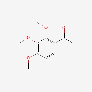 molecular formula C11H14O4 B1346922 2',3',4'-Trimethoxyacetophenone CAS No. 13909-73-4