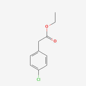 molecular formula C10H11ClO2 B1346923 Ethyl (4-chlorophenyl)acetate CAS No. 14062-24-9