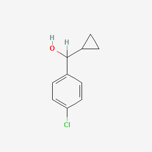 molecular formula C10H11ClO B1346928 (4-氯苯基)(环丙基)甲醇 CAS No. 18228-43-8